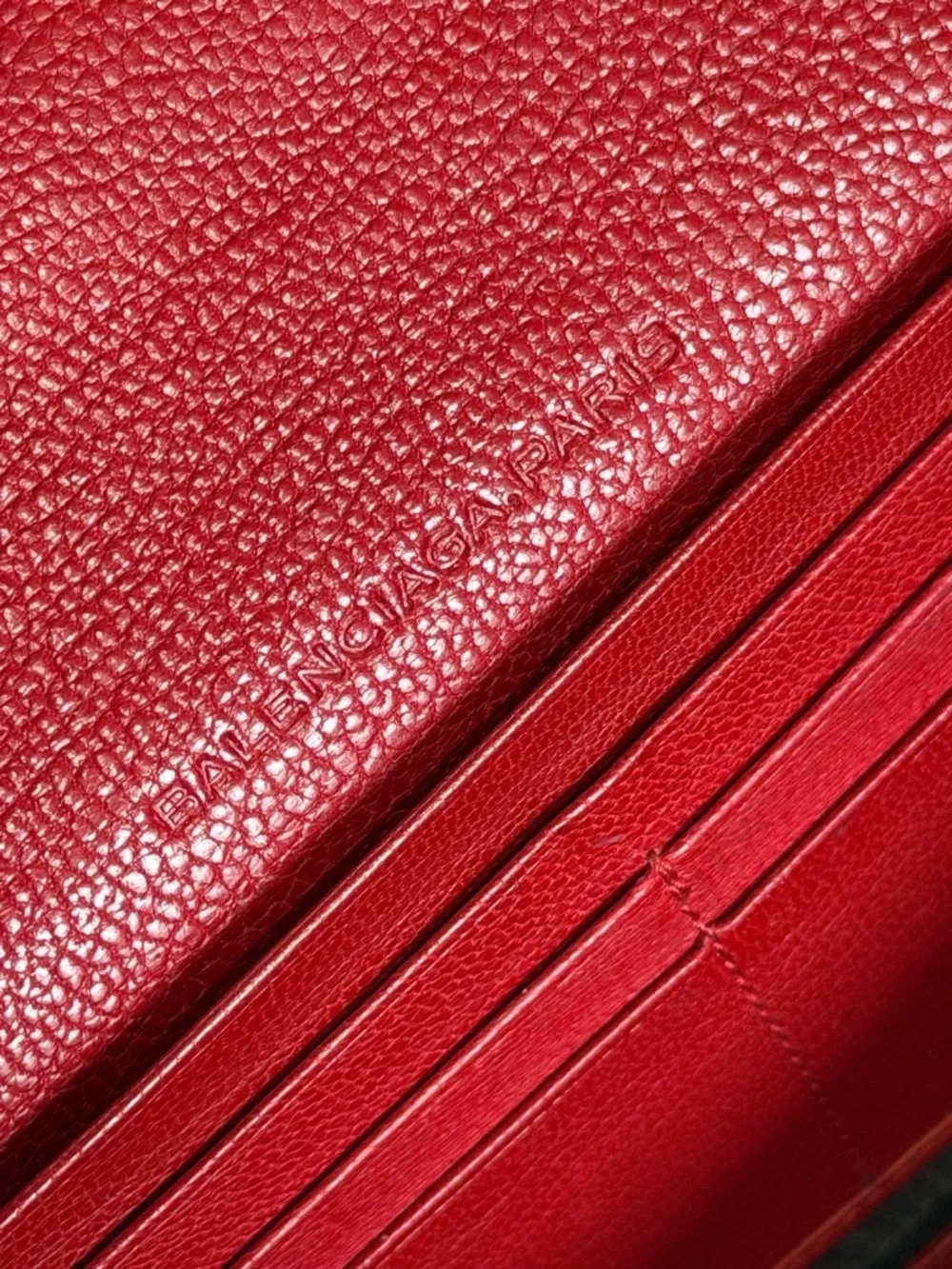BALENCIAGA Purse Red Women Authentic secondhand
